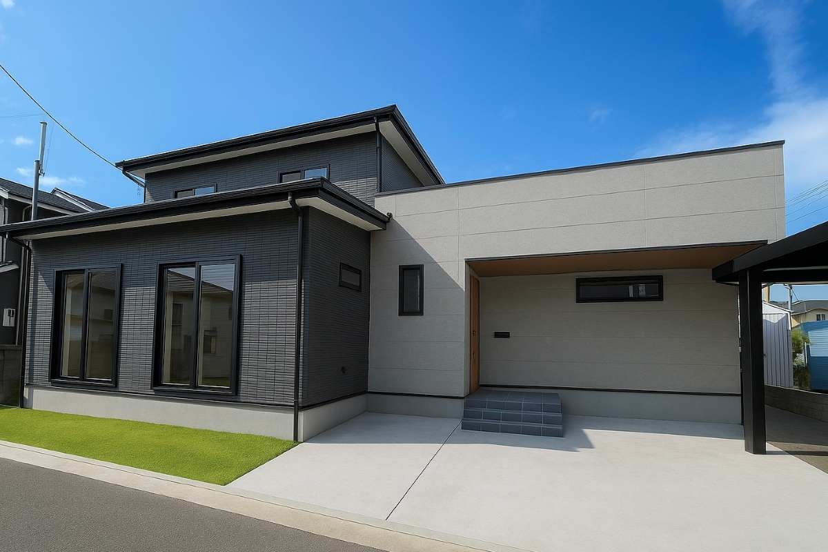 2025年最新！勾配天井が心地よい明るいリビングの家｜新潟市のナチュラルモダンな注文住宅